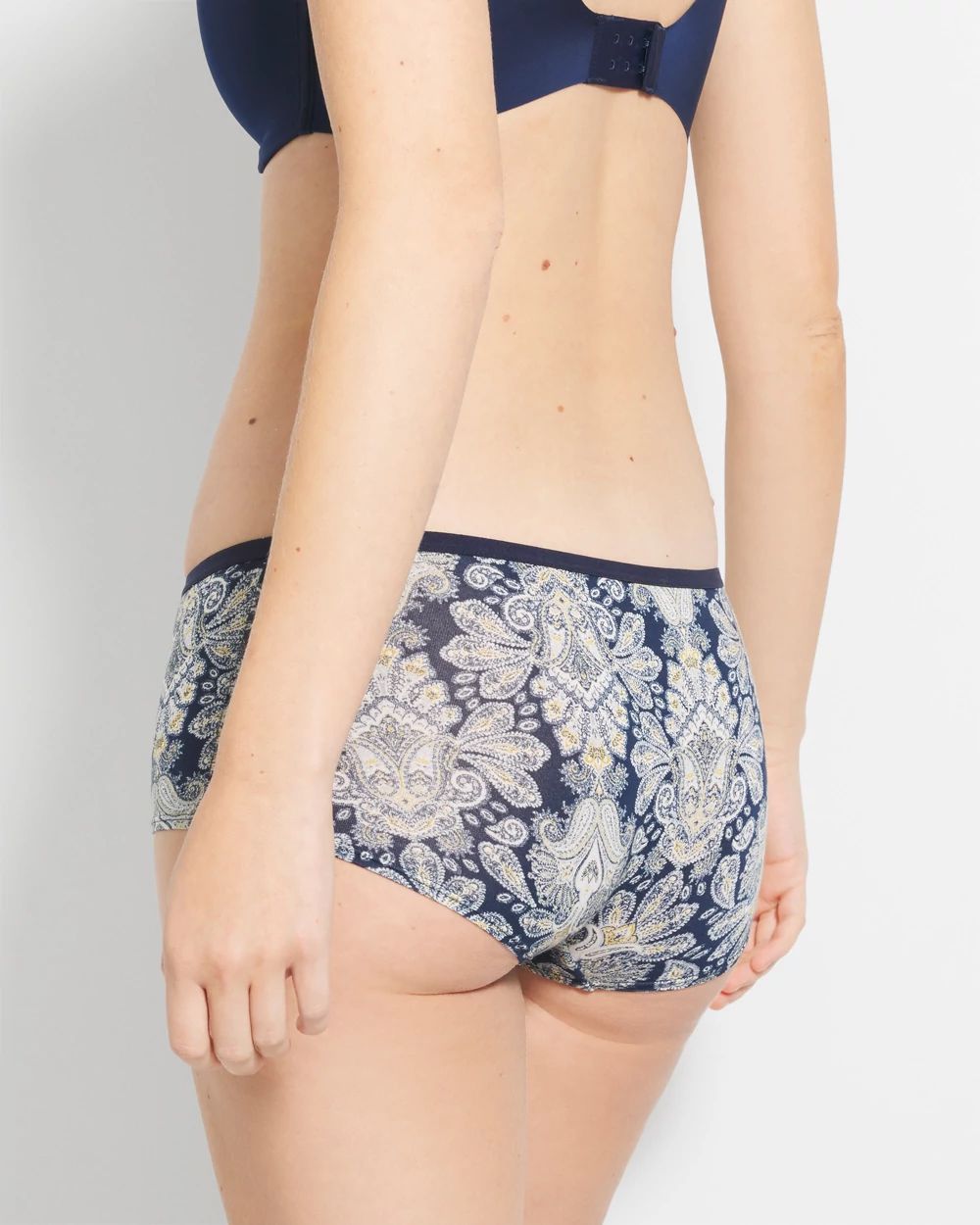 Boyshort Panty with Enchanting Lace click to view larger image.