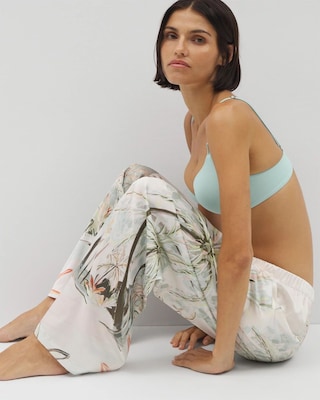 Printed Pajama Pants click to view larger image.