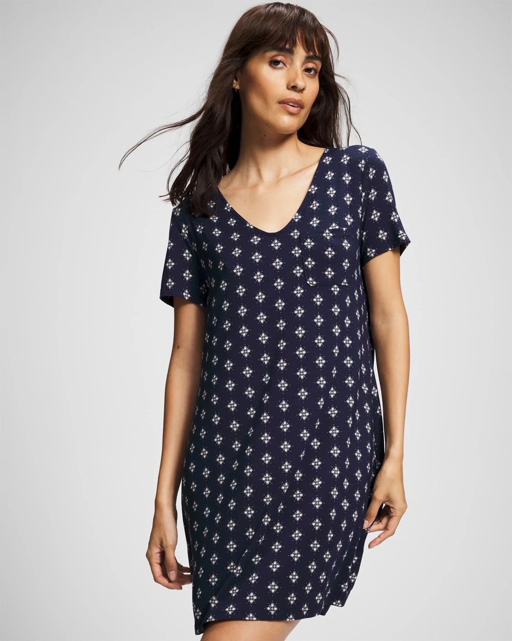 Cool Nights Short Sleeve Sleepshirt