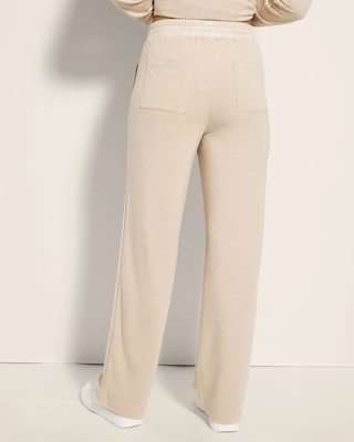 Fleece Velour Trim Pant click to view larger image.