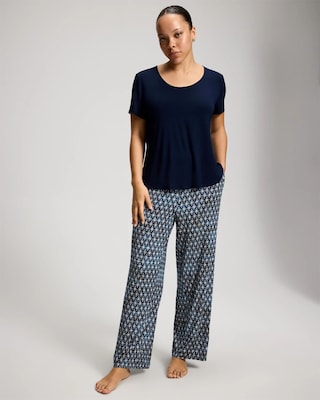 Packaged Short-Sleeve Pant Pajama Set