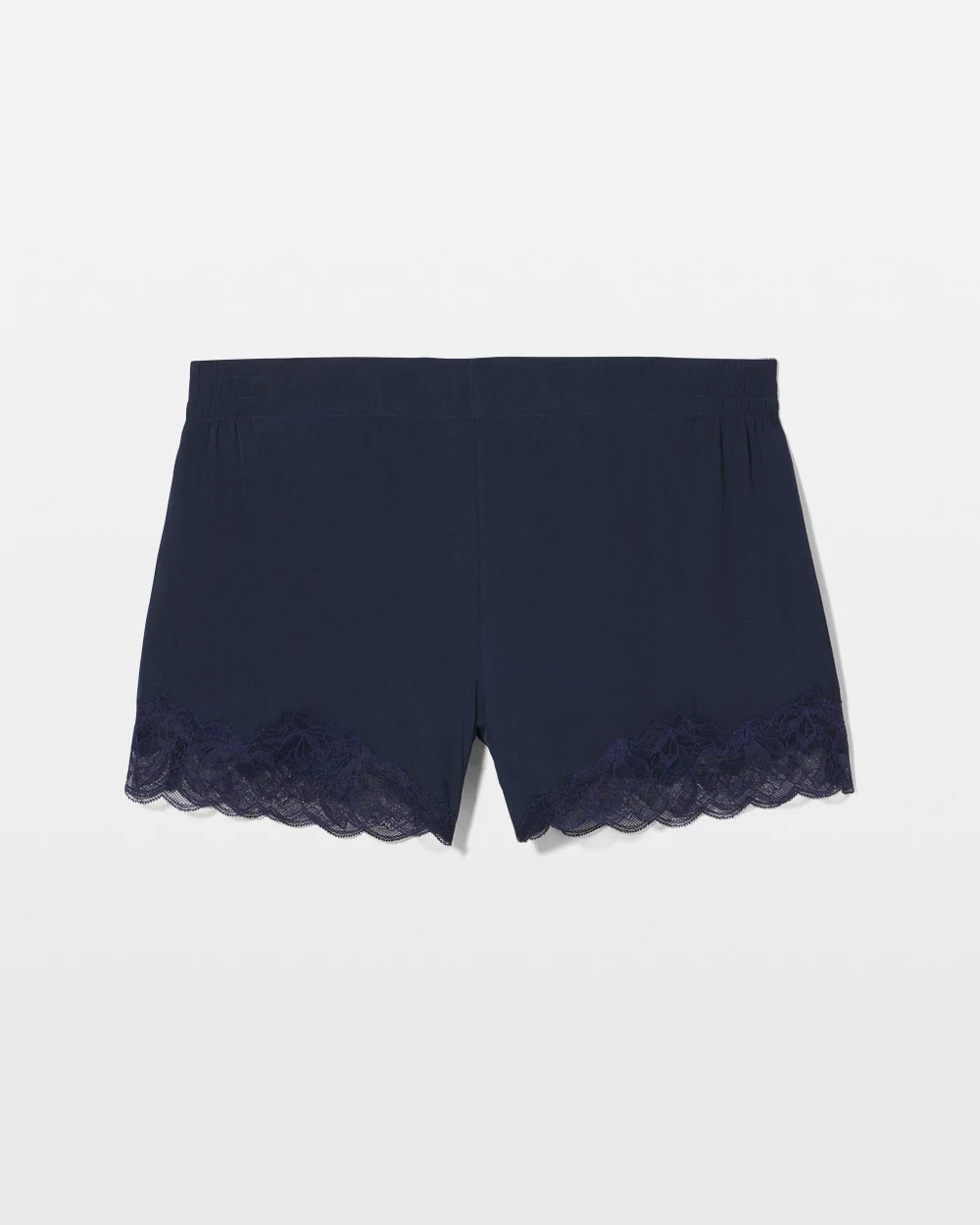Lace Trim Pajama Shorts
