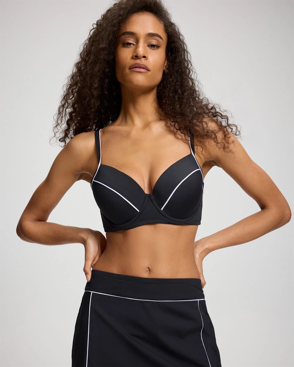 Bleu Rod Beattie Ahoy Captain Underwire Bikini Swim Top