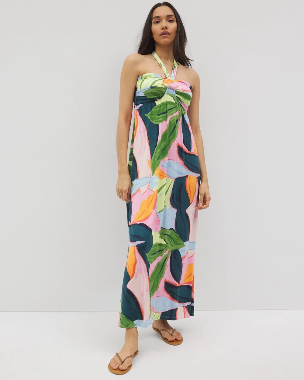 Soft Jersey Retreat Maxi Bra Dress