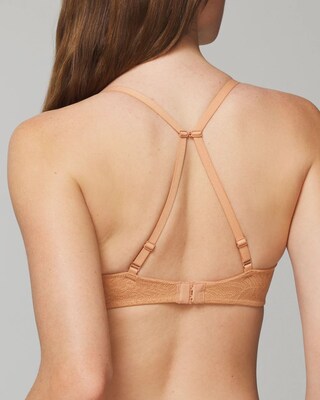 Soma Unlined Perfect Coverage Bra with Stretch Lace click to view larger image.