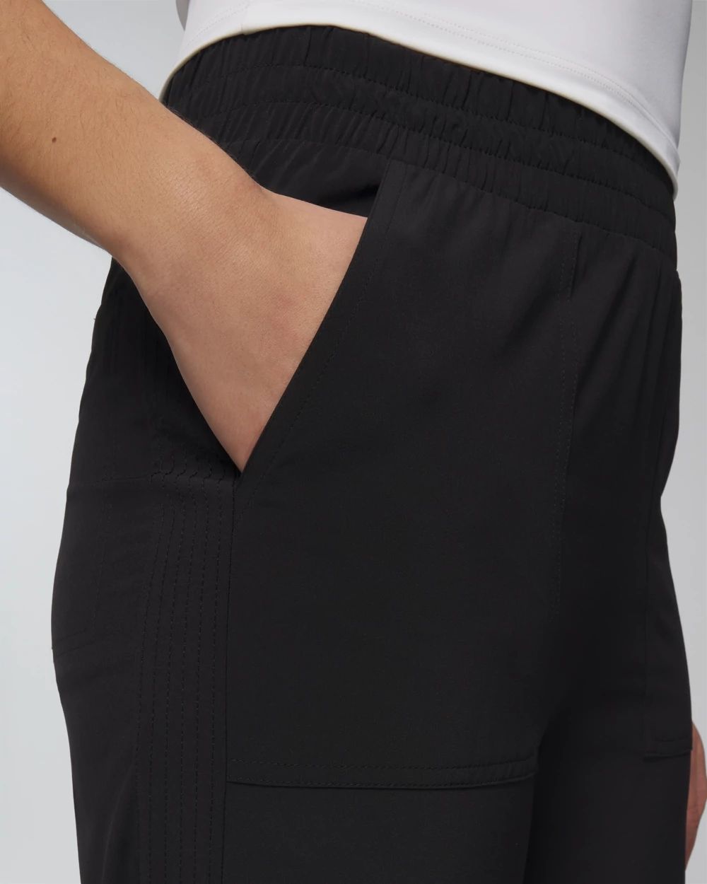 Everstretch Relaxed Wide-Leg Pants