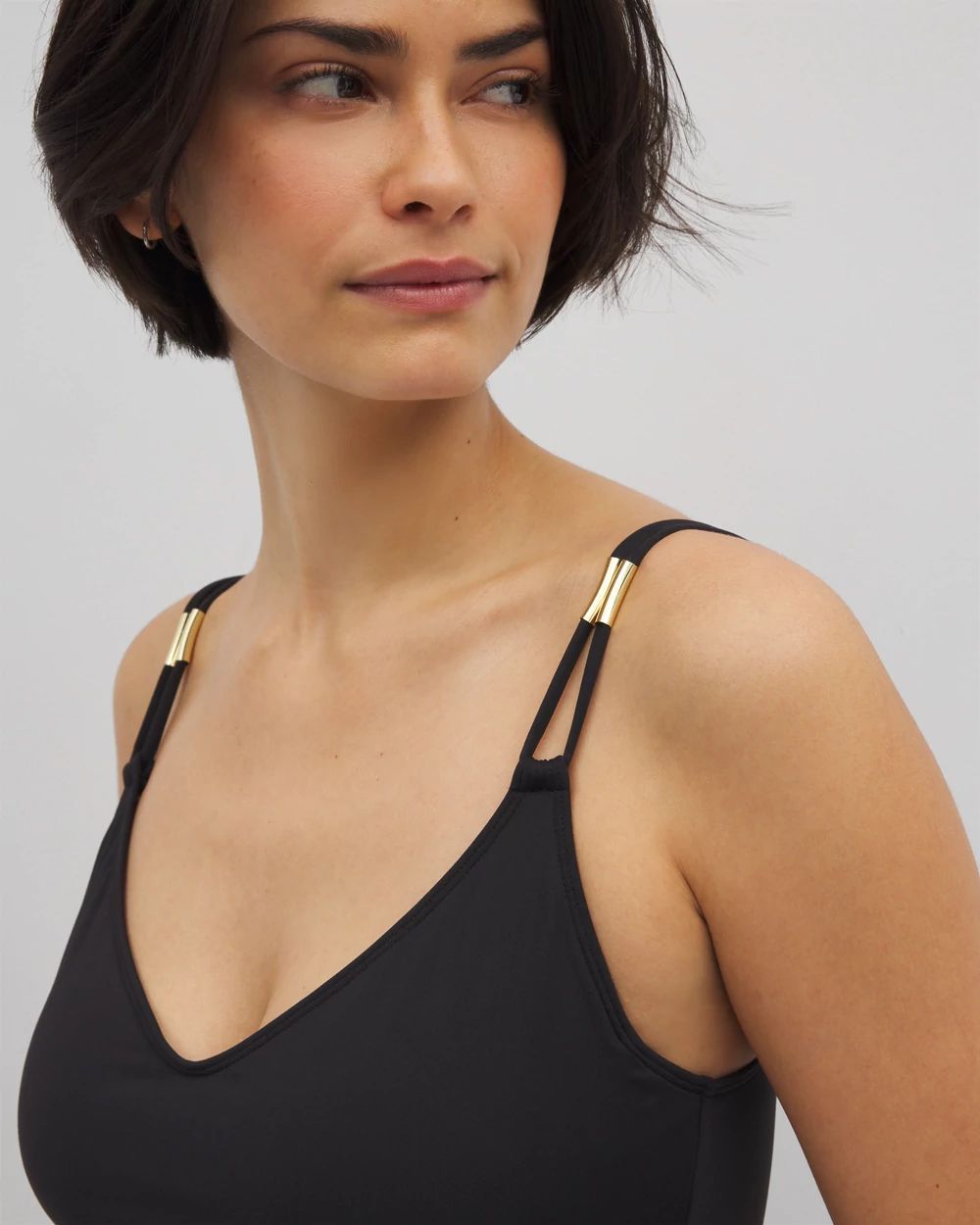 Kore Scoop Neck Tankini Top click to view larger image.