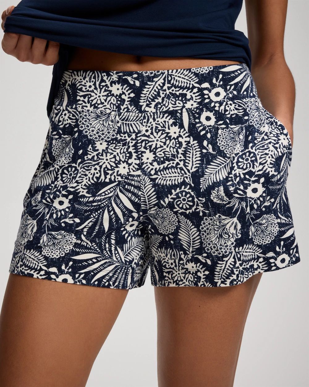 Cool Nights Short Sleeve and Short Pajama Set