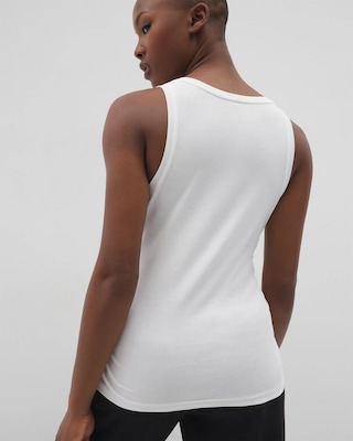 Ruched Pajama Tank click to view larger image.