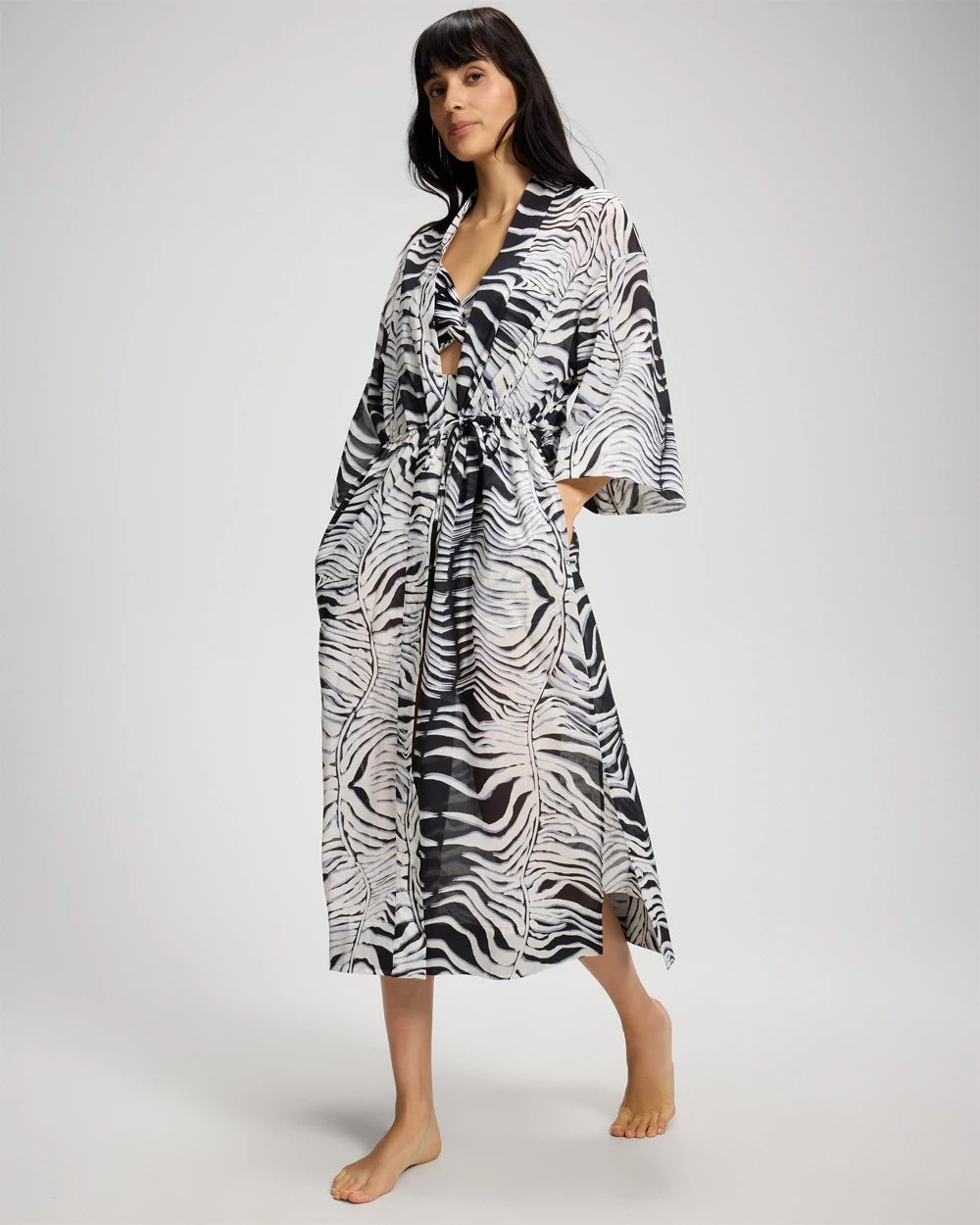 Soma Swim Cotton Voile Cover Up