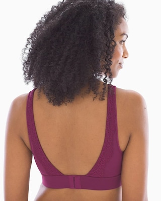 Wireless Unlined Geo Lace Bra