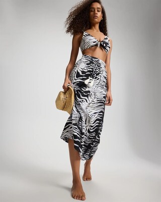 Rayon Crepe Cover Up Skirt click to view larger image.