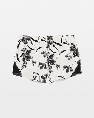 Lace Trim Pajama Short click to view larger image.