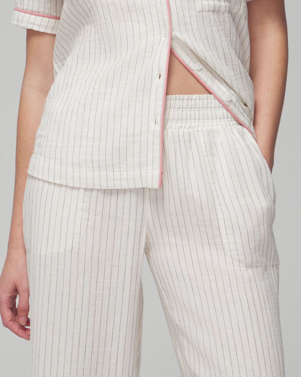 Cotton Gauze Pajama Pants
