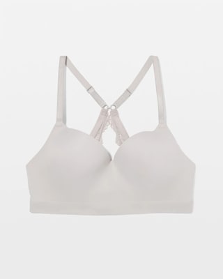 Luxe Wireless Lace J-Hook Bra click to view larger image.