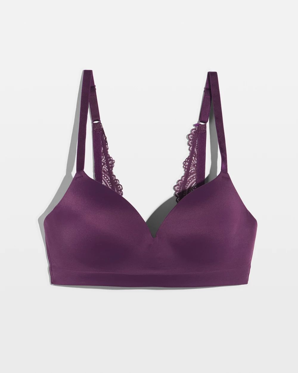 Enbliss Luxe Wireless Bra with Lace Back
