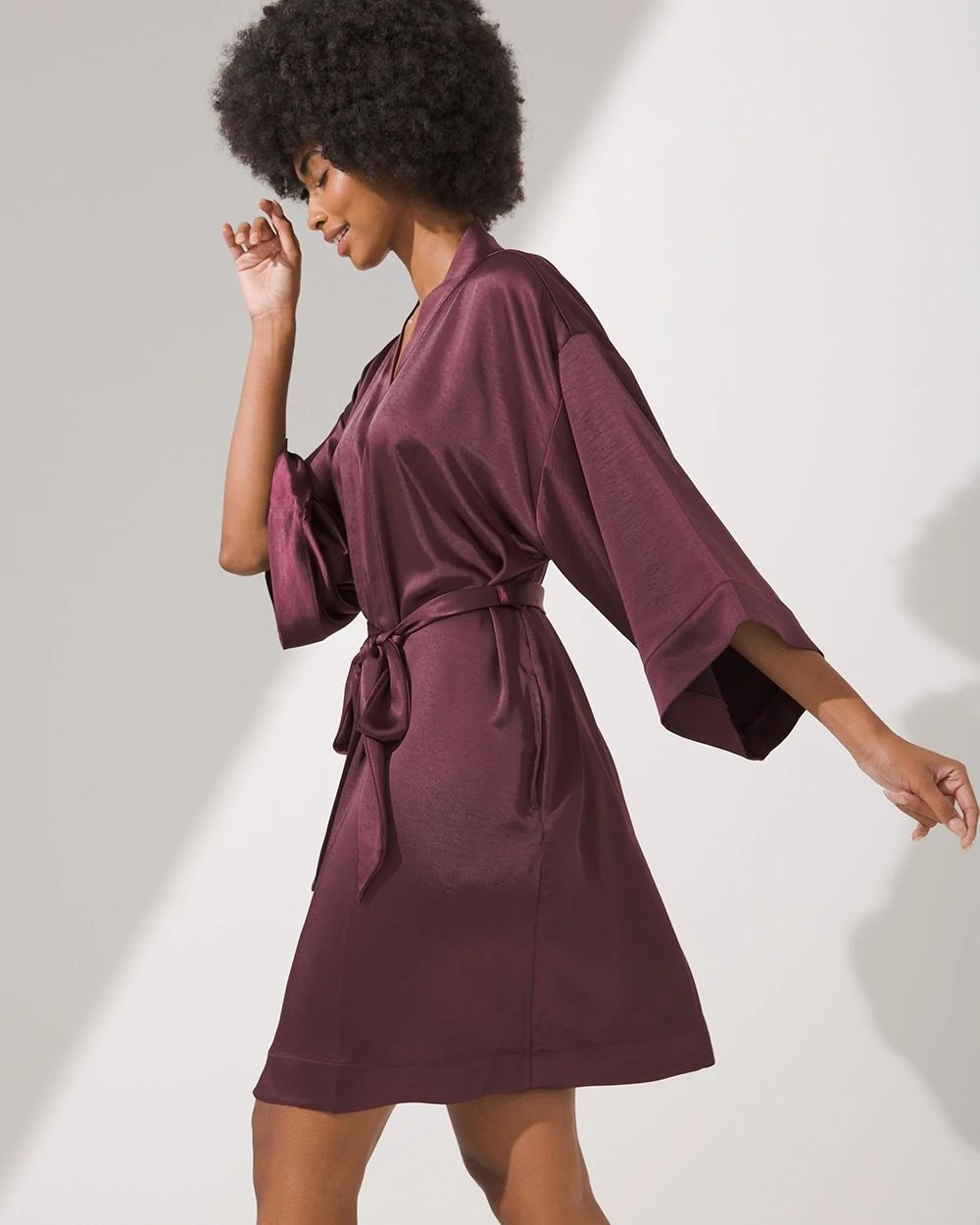 Satin Robe