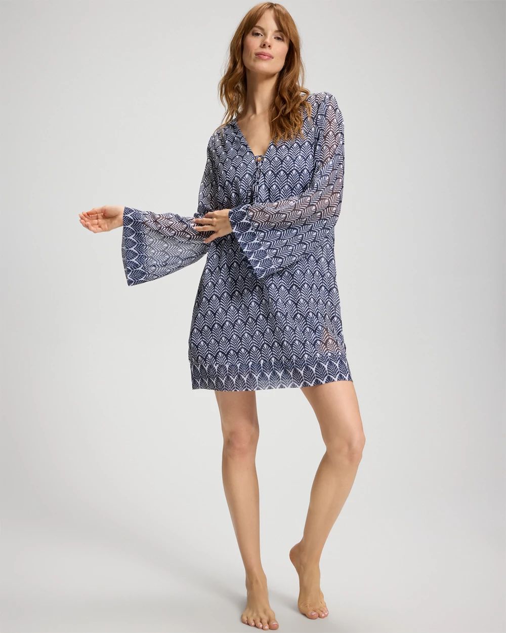 Beyond Control Purest Form V-Neck Swim Cover Up