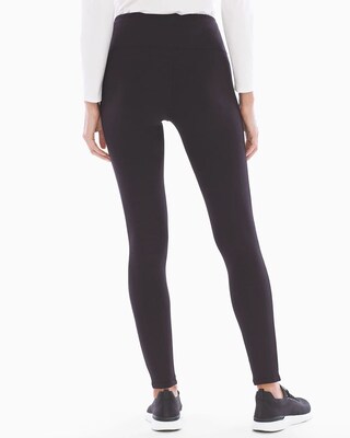 Smoothing Fleece Lined Leggings Black SH