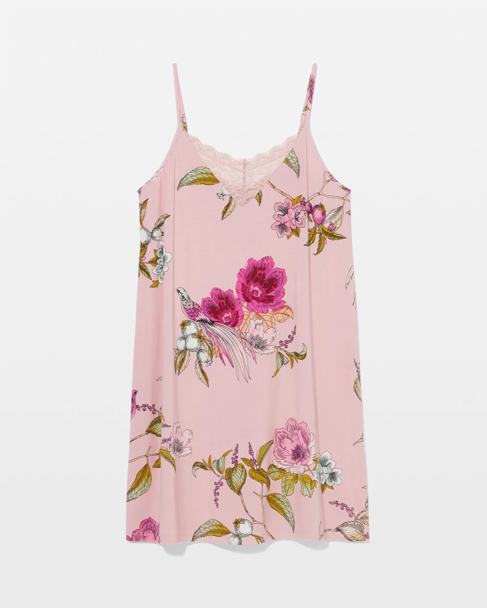 Lace Trim Chemise