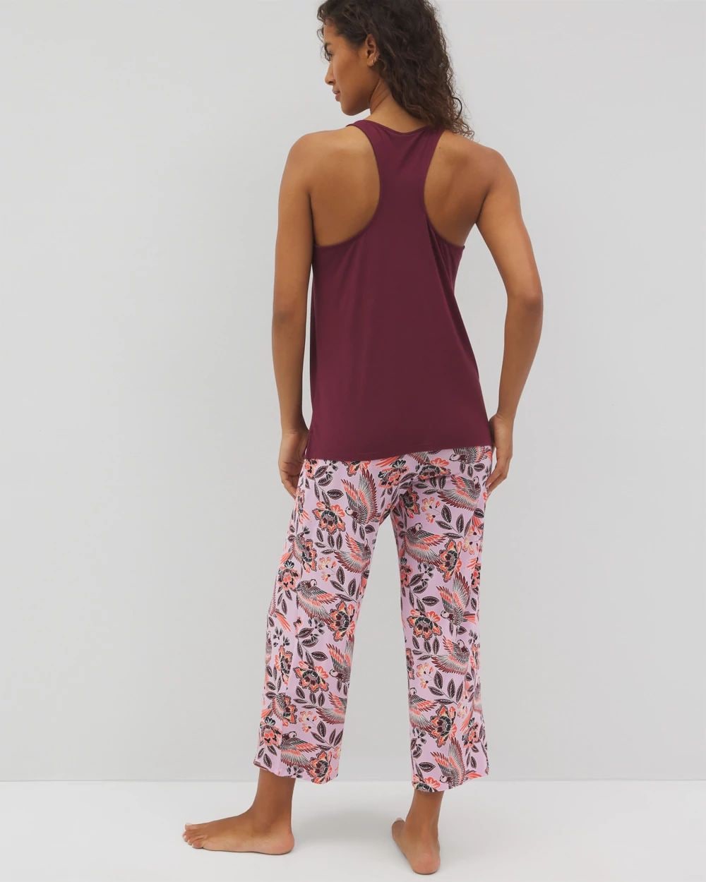Cool Nights Tank + Crop Pants Pajama Set