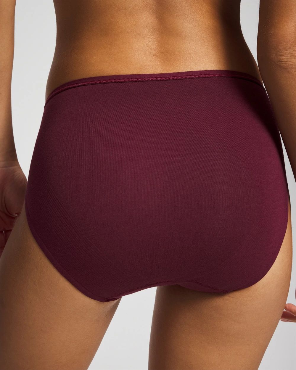 Vanishing Edge Cotton High Leg Panty