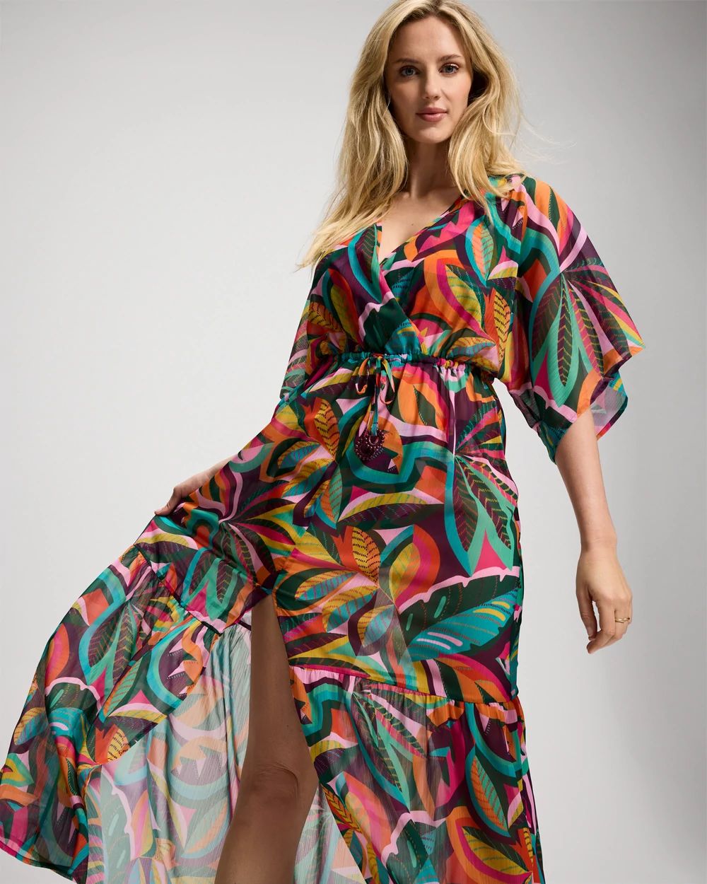 Wild and Free Chiffon Cover-Up Dress click to view larger image.