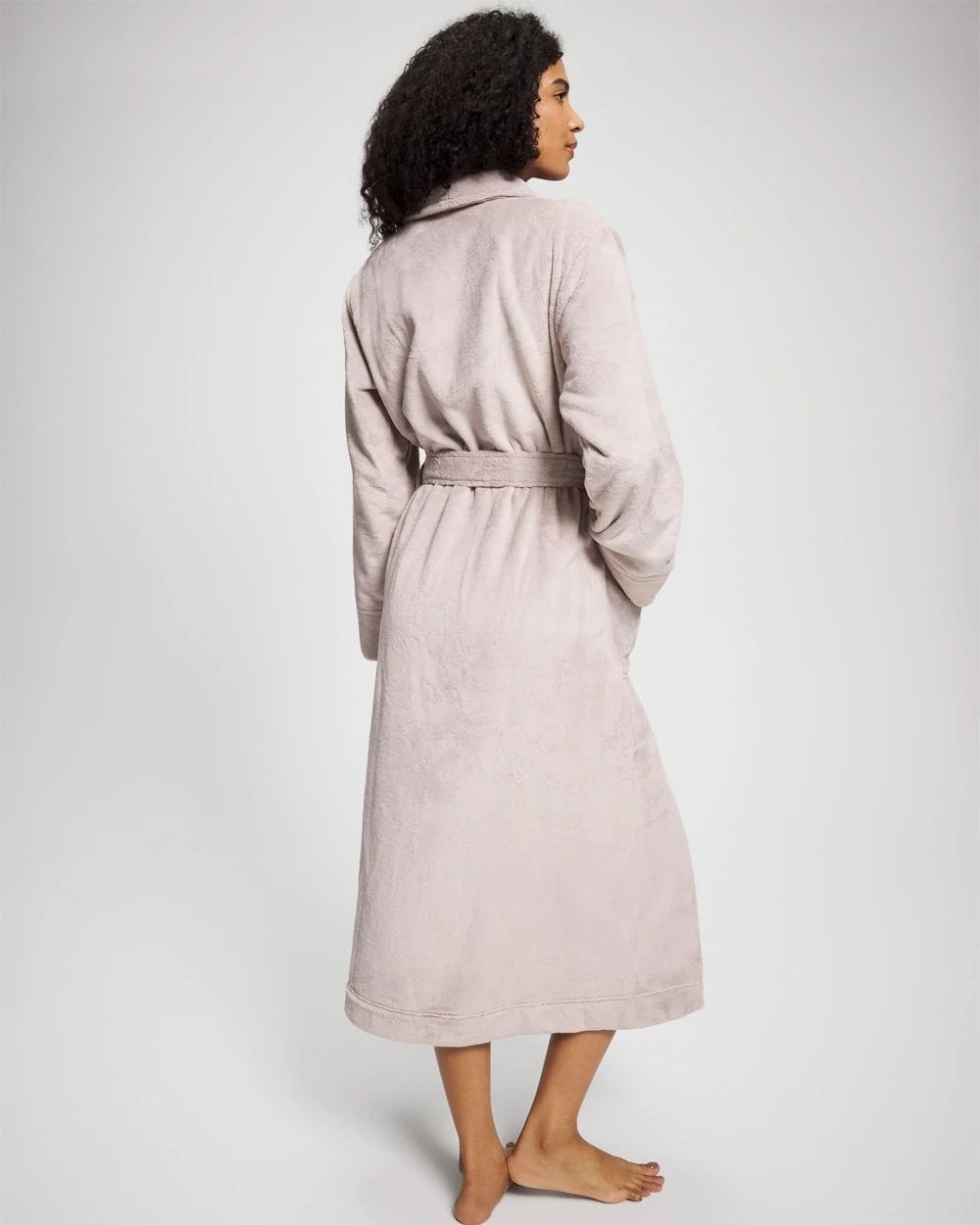 Plush Long Robe