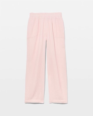 Cotton Gauze Pajama Pant click to view larger image.