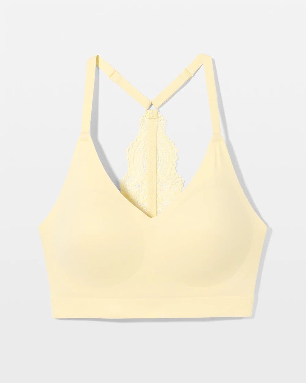 Racerback Bralette with Lace Back click to view larger image.