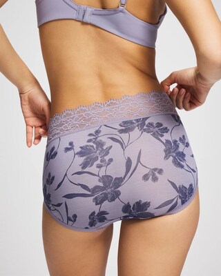 Brief Panty with Enchanting Lace click to view larger image.