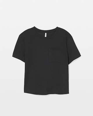 Short-Sleeve Pocket Pajama Tee click to view larger image.