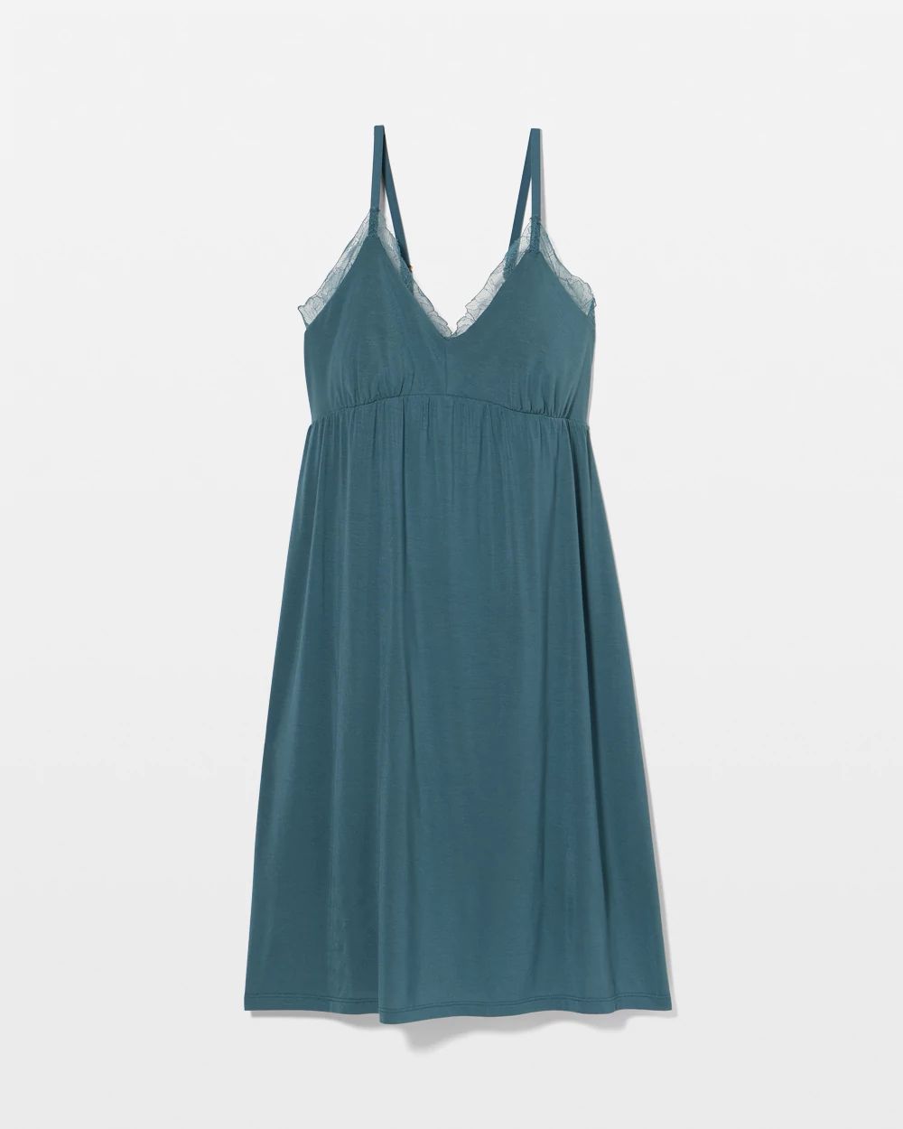 Cool Nights Fine Line Lace Chemise