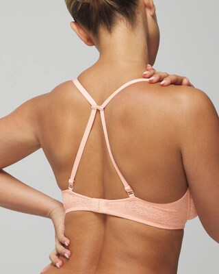 Soma Unlined Perfect Coverage Bra with Stretch Lace click to view larger image.