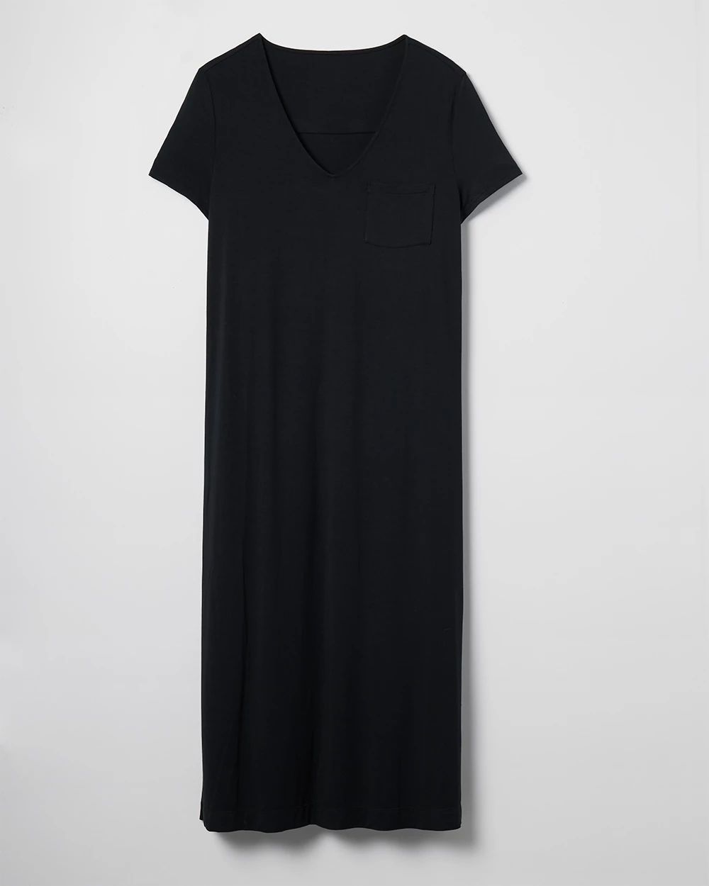 Cool Nights Short Sleeve Long Sleepshirt