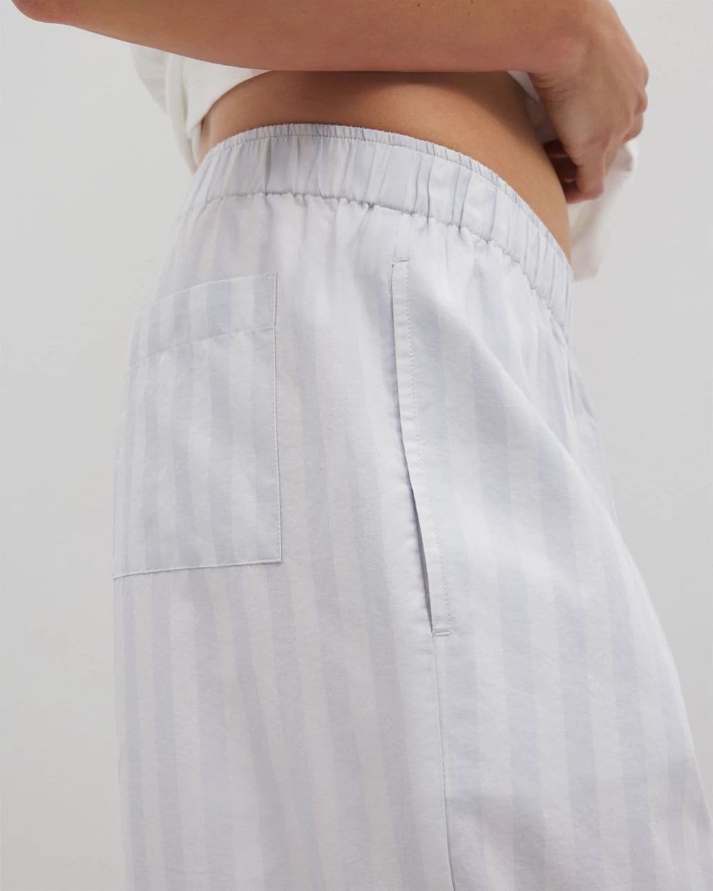 Cotton PoplinPajama Pant
