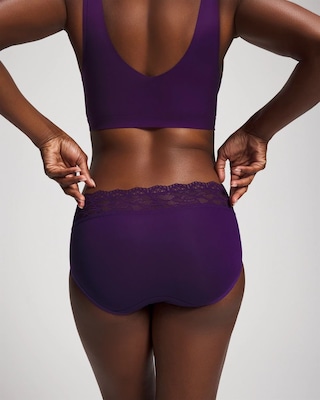 Hipster Panty with Enchanting Lace click to view larger image.