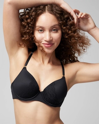 Perfect Coverage Convertible Bra with Lace back