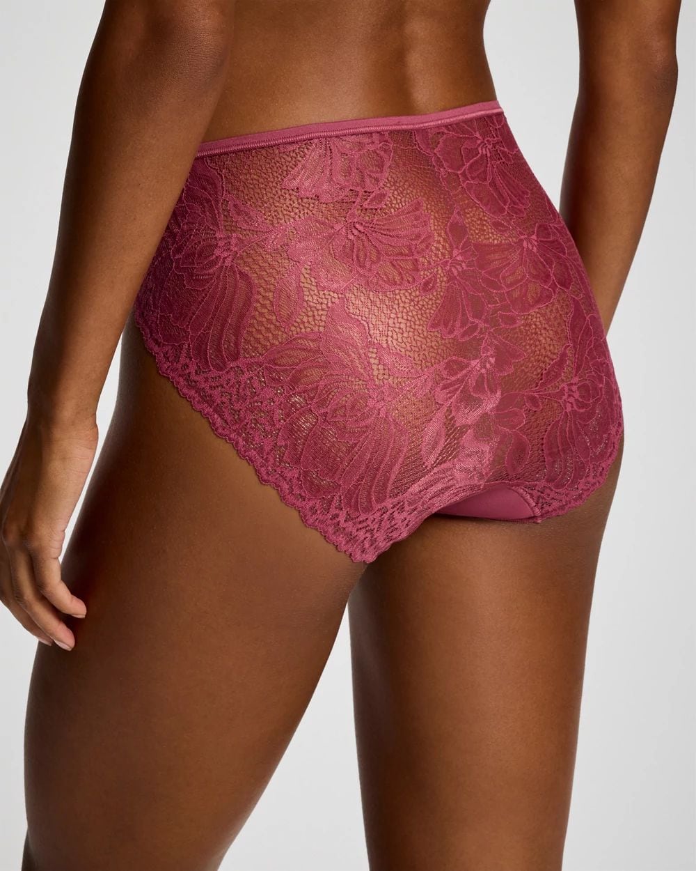 Lace Back High-Leg Panty
