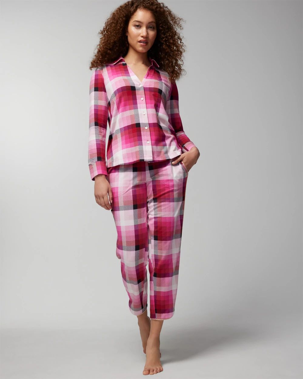 Long-Sleeve Pajama Top click to view larger image.