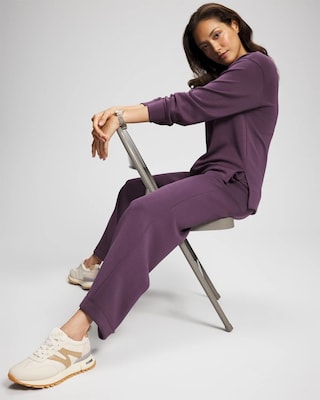 Modern Modal Crewneck Sweatshirt click to view larger image.