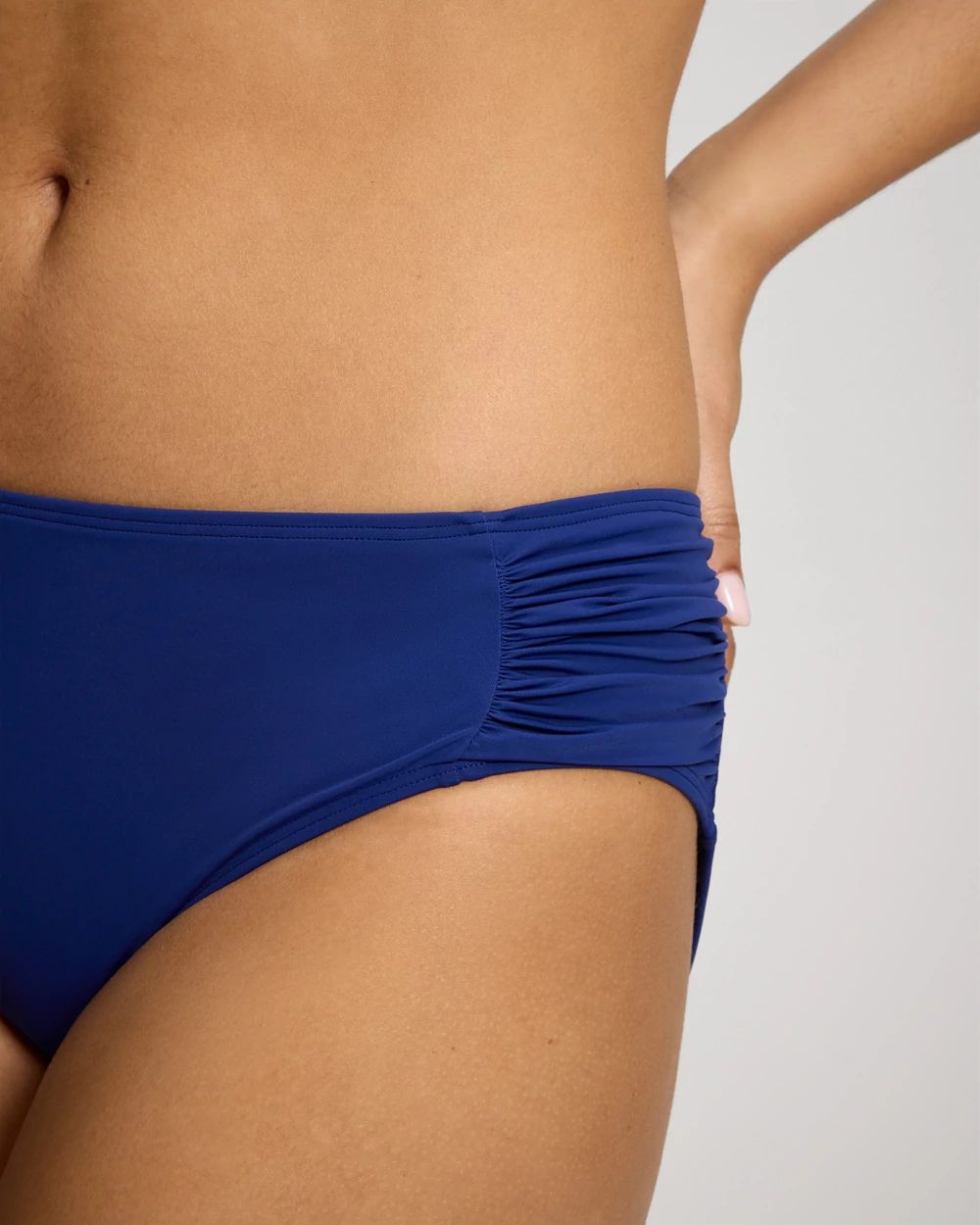 Enbliss Ruched Side Bikini Bottom click to view larger image.