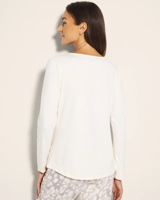 Long-Sleeve Pajama Top click to view larger image.