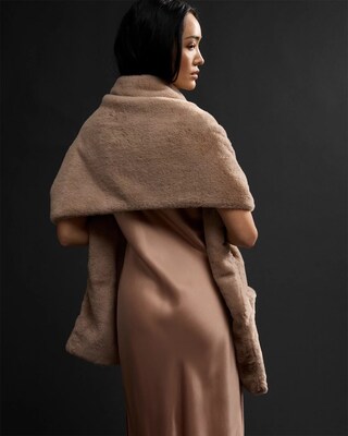Plush Winter Wrap click to view larger image.