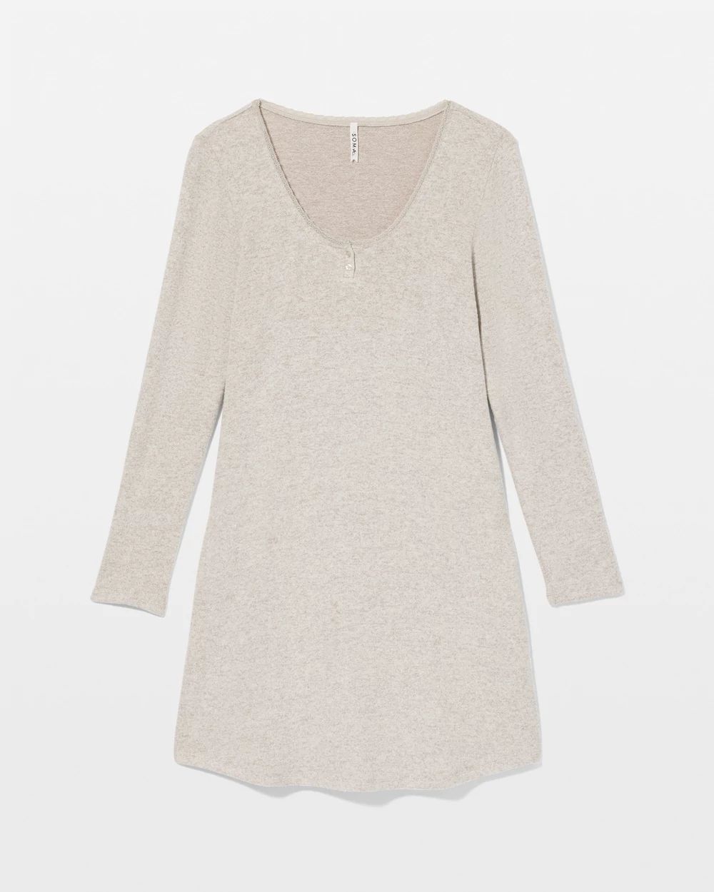 CozyLuxe Long-Sleeve Sleepshirt