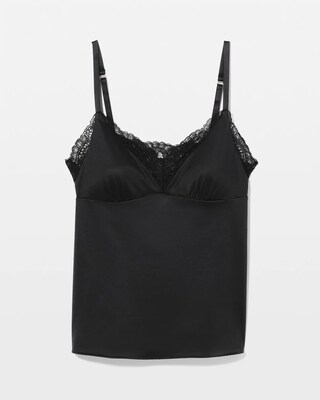 Lace-Trim Pajama Cami click to view larger image.