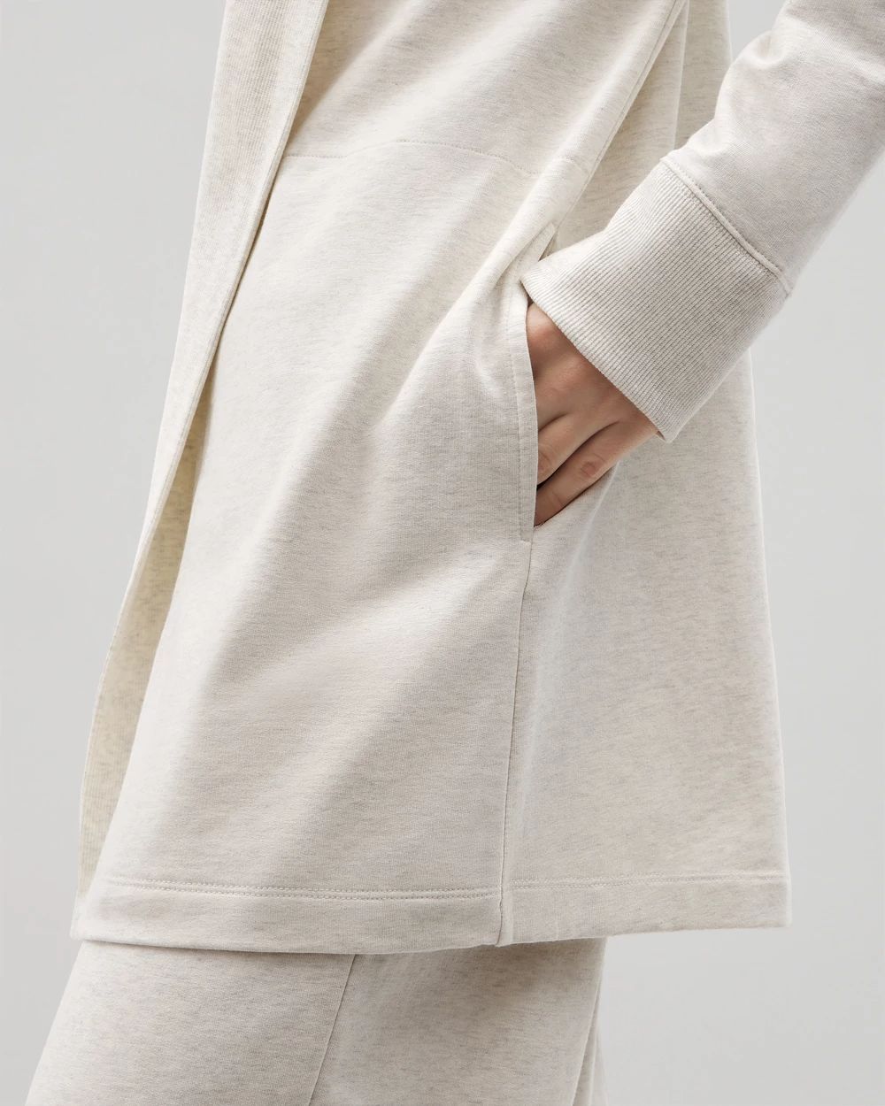 Essential Terry Hooded Wrap