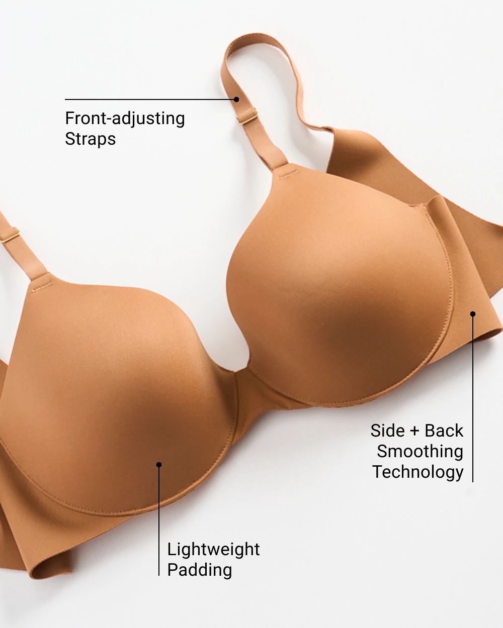 Lightly Lined Perfect Coverage Bra click to view larger image.