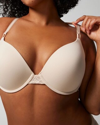 Push-Up Plunge Bra with Lace click to view larger image.
