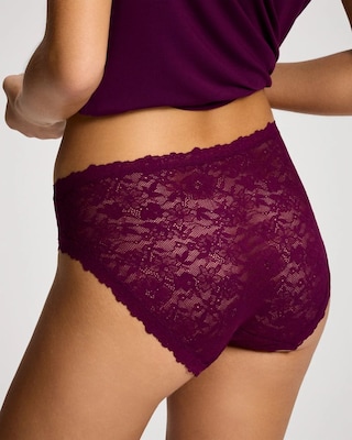 Perfect Lace High-Leg Panty click to view larger image.